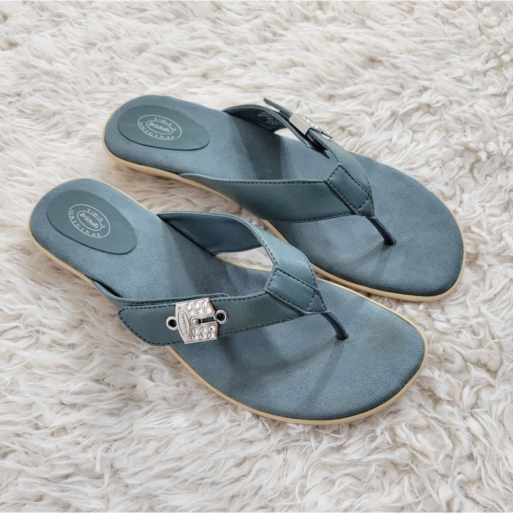 Dr. Scholl's String Along Vegan Leather Flip Flops